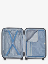 Harde Reiskoffer Freestyle Delsey Blauw freestyle 3859810-vue-porte